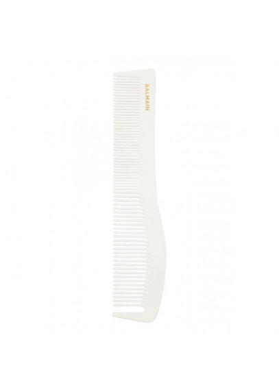 Глянцевая профессиональная расческа черно/белый цвет (1 шт)
